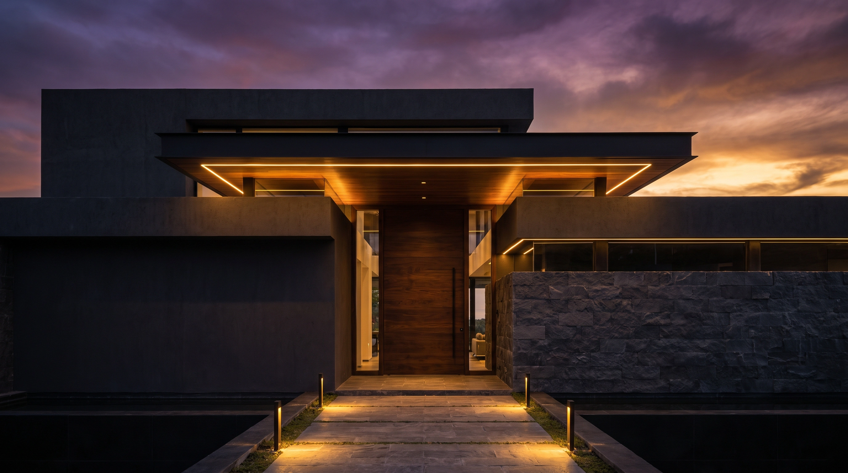 Luxury Home Entrance